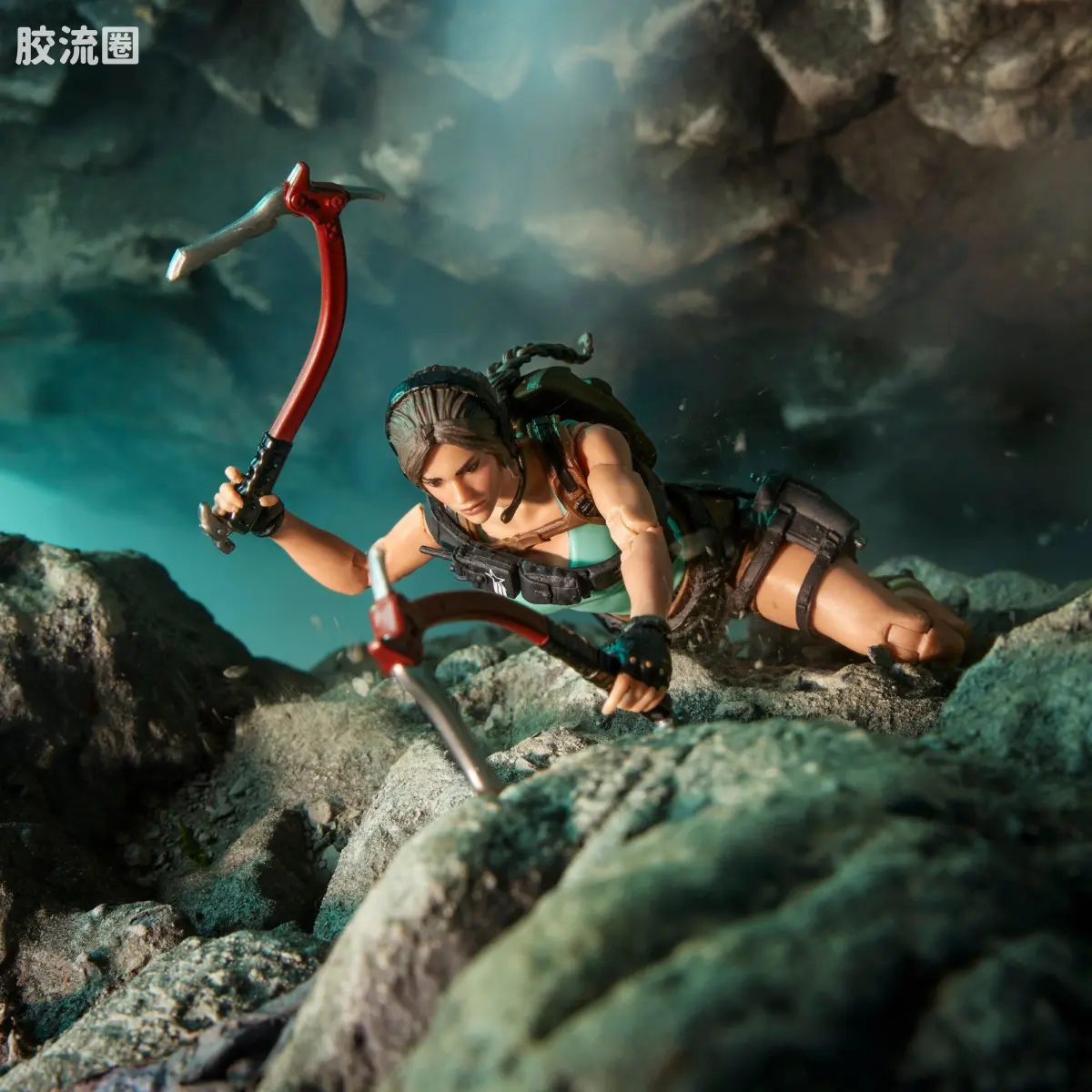 孩之宝 特种部队系列 机密复古系列 《古墓丽影》劳拉·克劳馥 - 图片