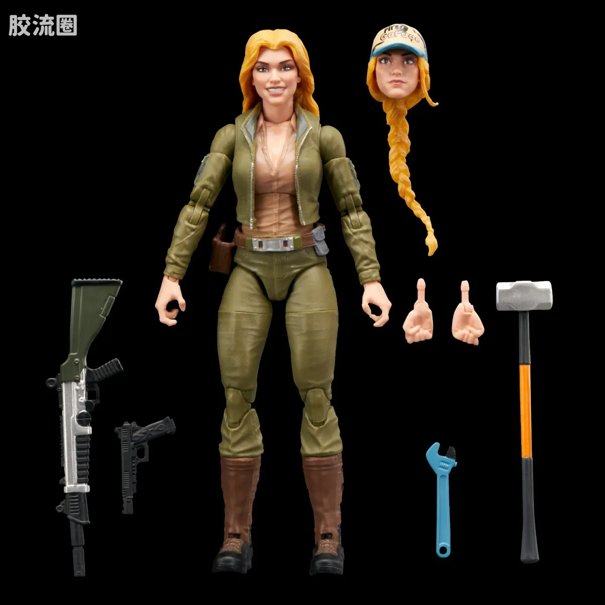 孩之宝 特种部队系列 机密复古系列 封面女郎 - 图片