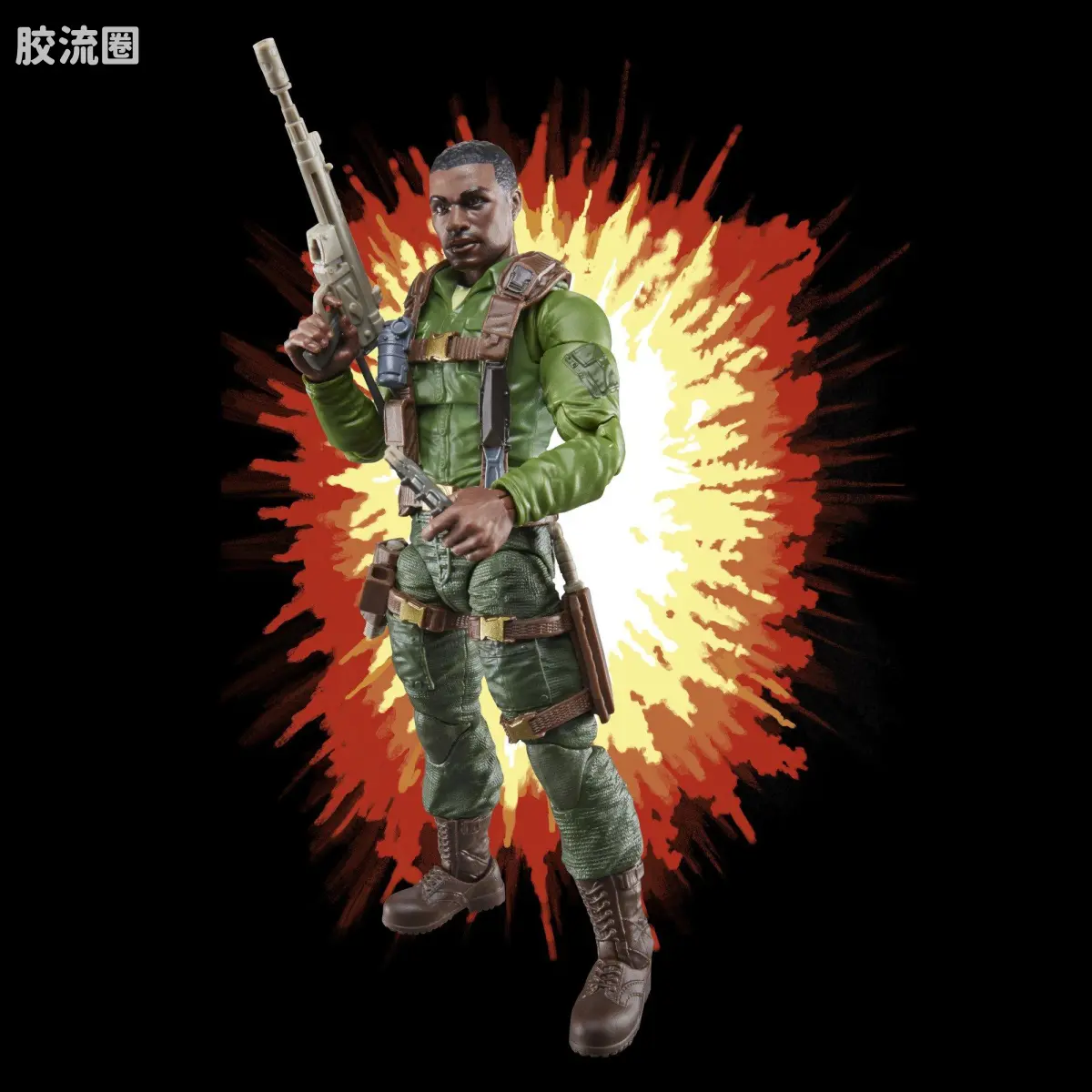 孩之宝 特种部队系列 机密复古系列 特种部队士兵 - 图片