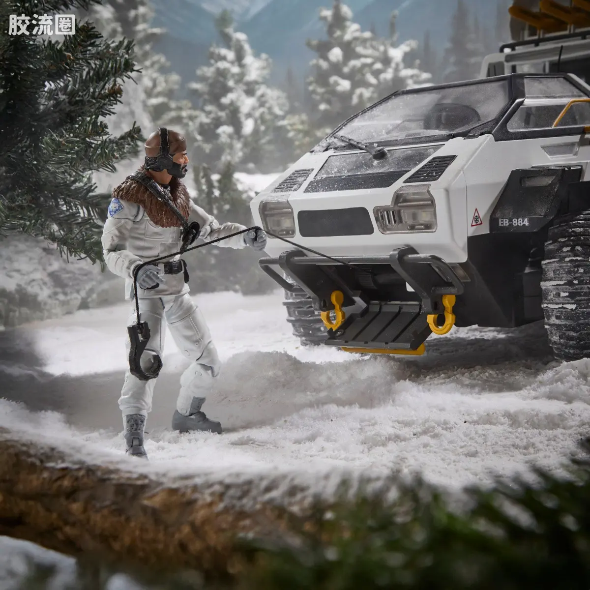 孩之宝 特种部队系列 机密 豪华版系列 雪地C.A.T.载具 及  冻伤 - 图片
