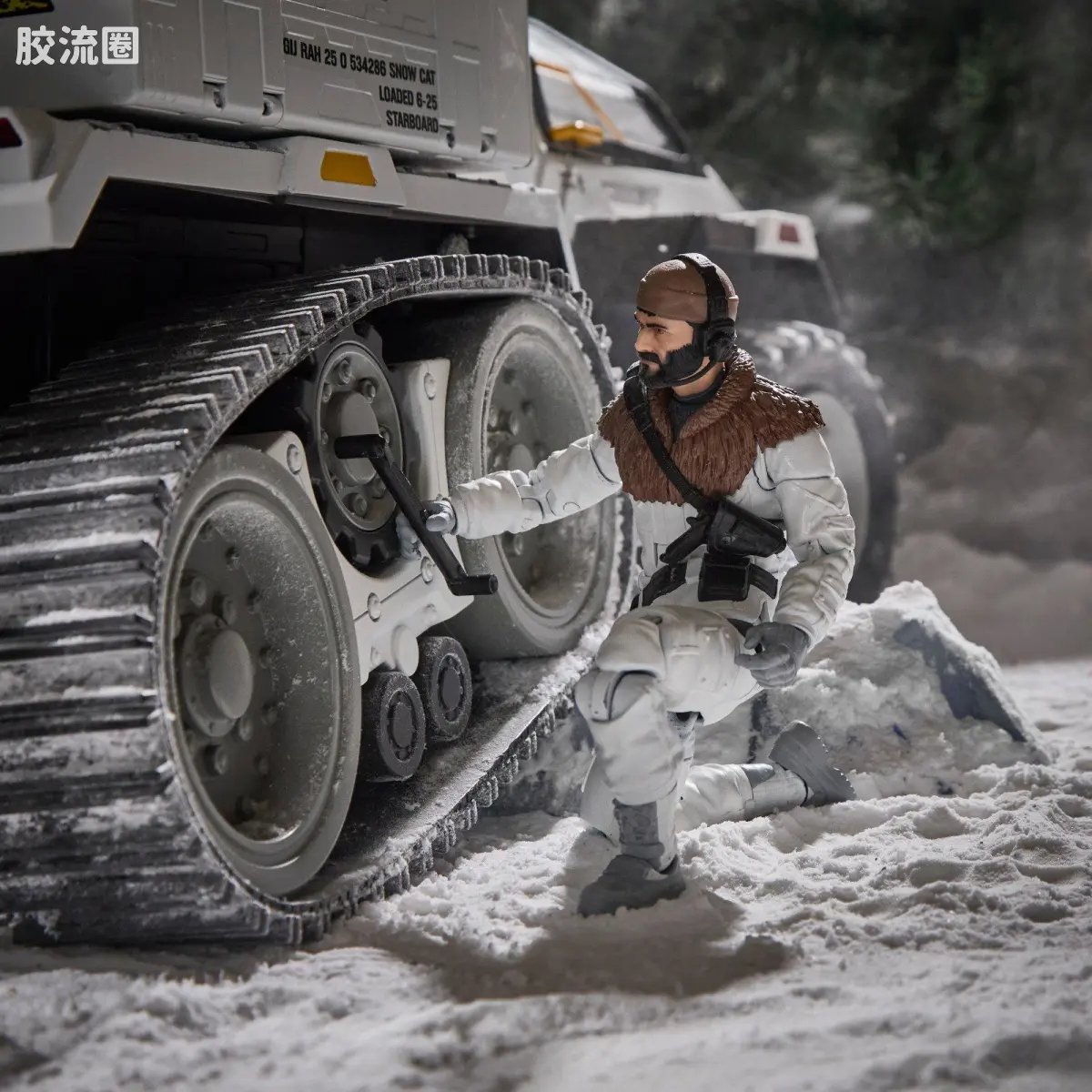 孩之宝 特种部队系列 机密 豪华版系列 雪地C.A.T.载具 及  冻伤 - 图片