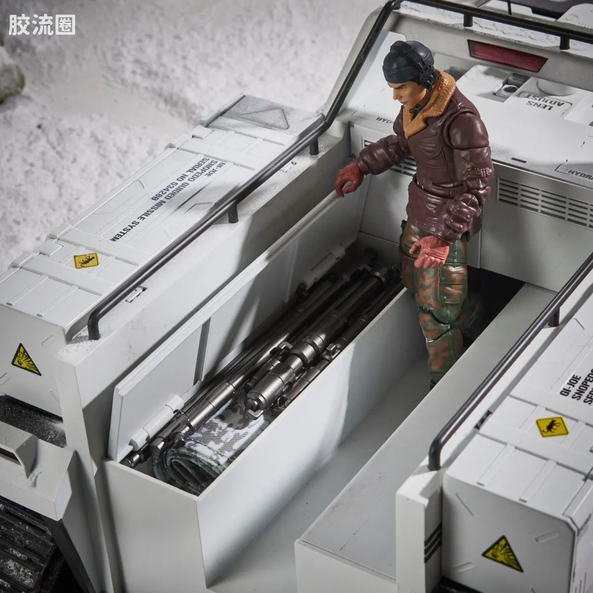 孩之宝 特种部队系列 机密 豪华版系列 雪地C.A.T.载具 及  冻伤 - 图片