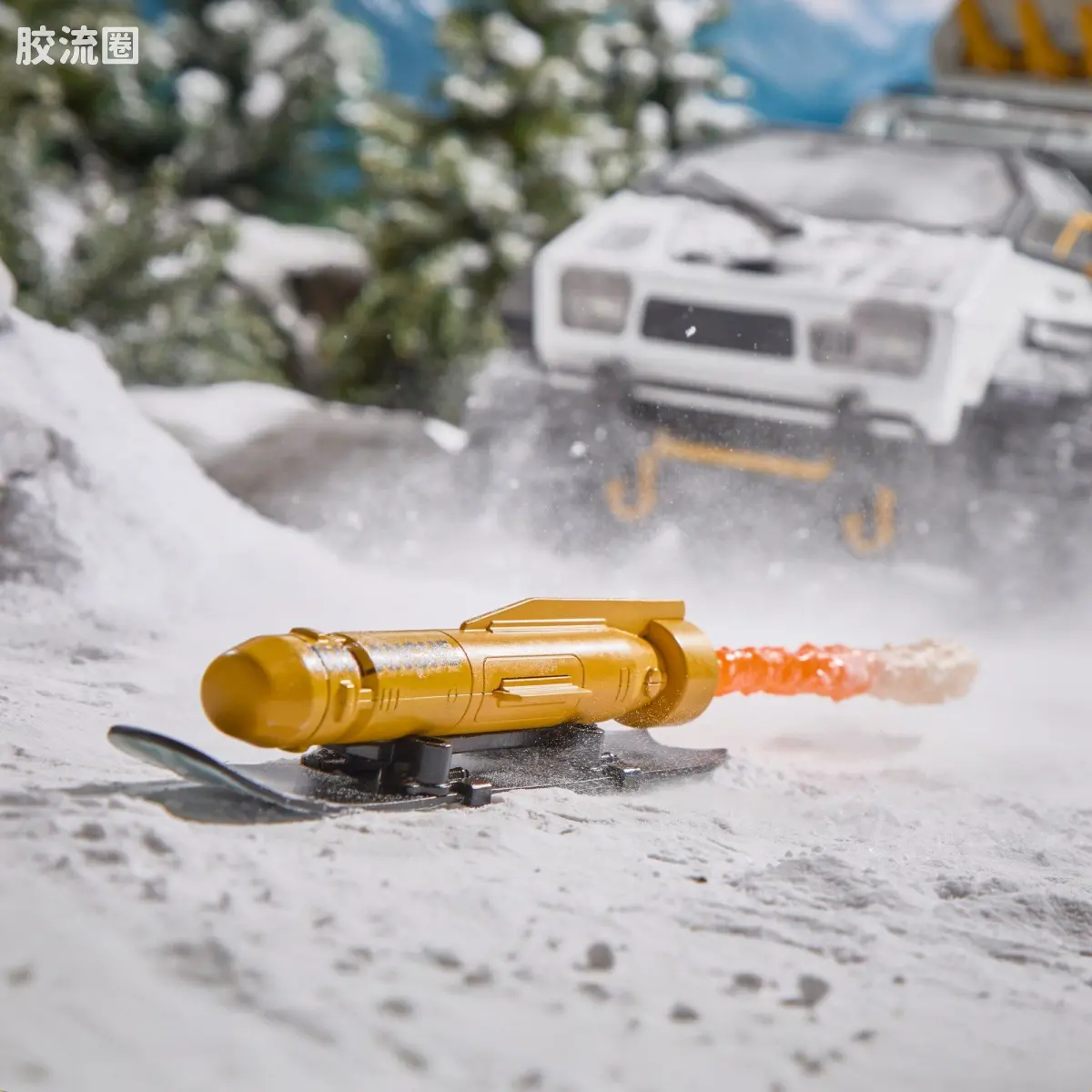 孩之宝 特种部队系列 机密 豪华版系列 雪地C.A.T.载具 及  冻伤 - 图片