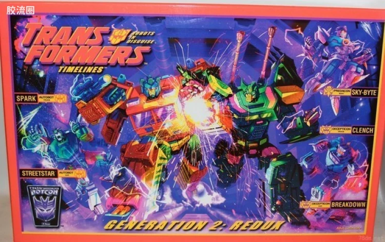 变形金刚 BOTCON & TCC 限定玩具 BOTCON2010 G2重装归来套装（烈焰&大街&紧压&打击&天鲨）