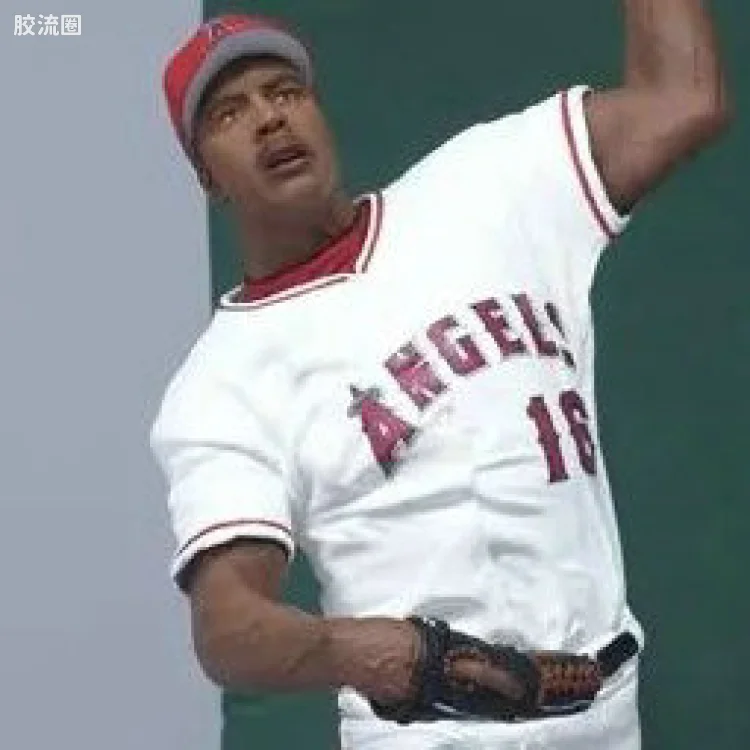 麦克法兰MLB棒球系列玩具 3寸系列第4代 GARRET ANDERSON
