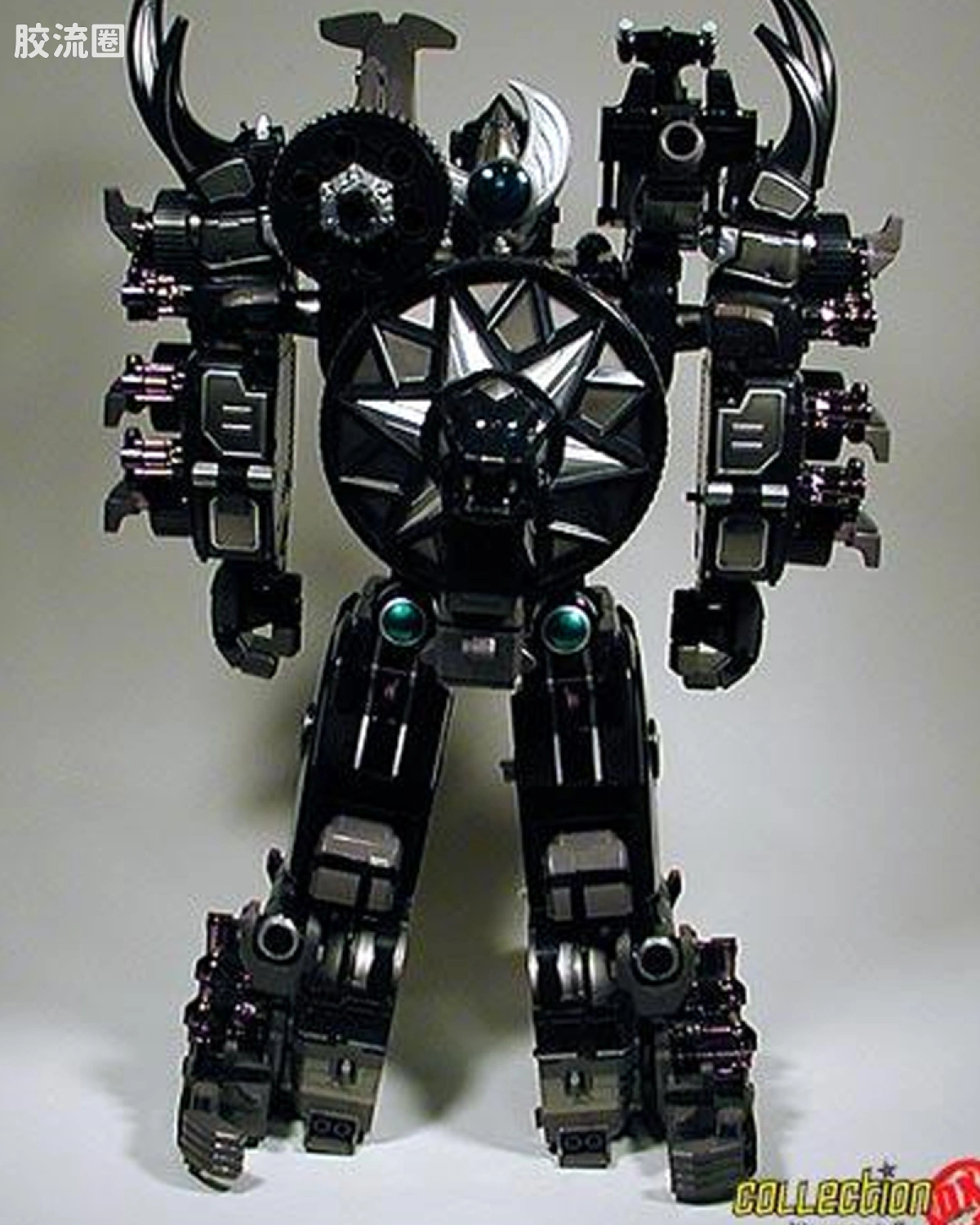 GD-49B 忍风战队DX轰雷旋风神 黑版