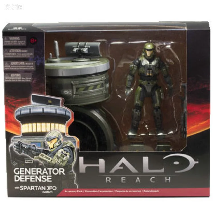 麦克法兰游戏与动画系列 HALO: REACH SERIES 6 - DELUXE BOX SETS GENERATOR DEFENSE