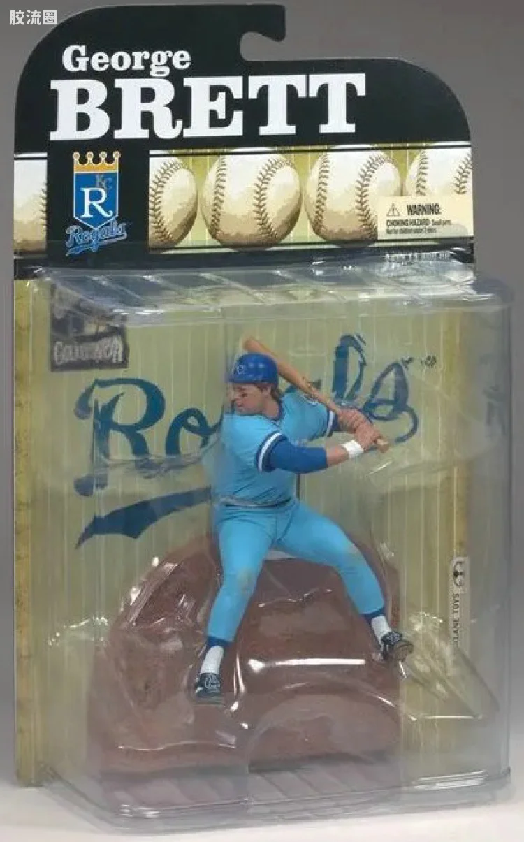 麦克法兰MLB棒球系列玩具 COOPERSTOWN第6代 GEORGE BRETT