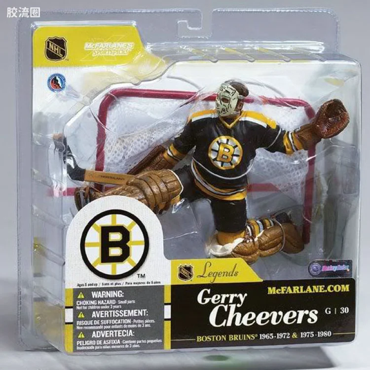 麦克法兰NHL冰球系列玩具 传奇系列第1代 GERRY CHEEVERS