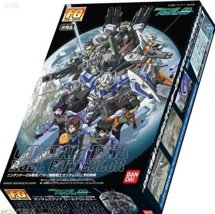 FG系列拼装模型 高达OO 限定及特别版 GN-001 能天使高达 ROLL OUT COLOR版