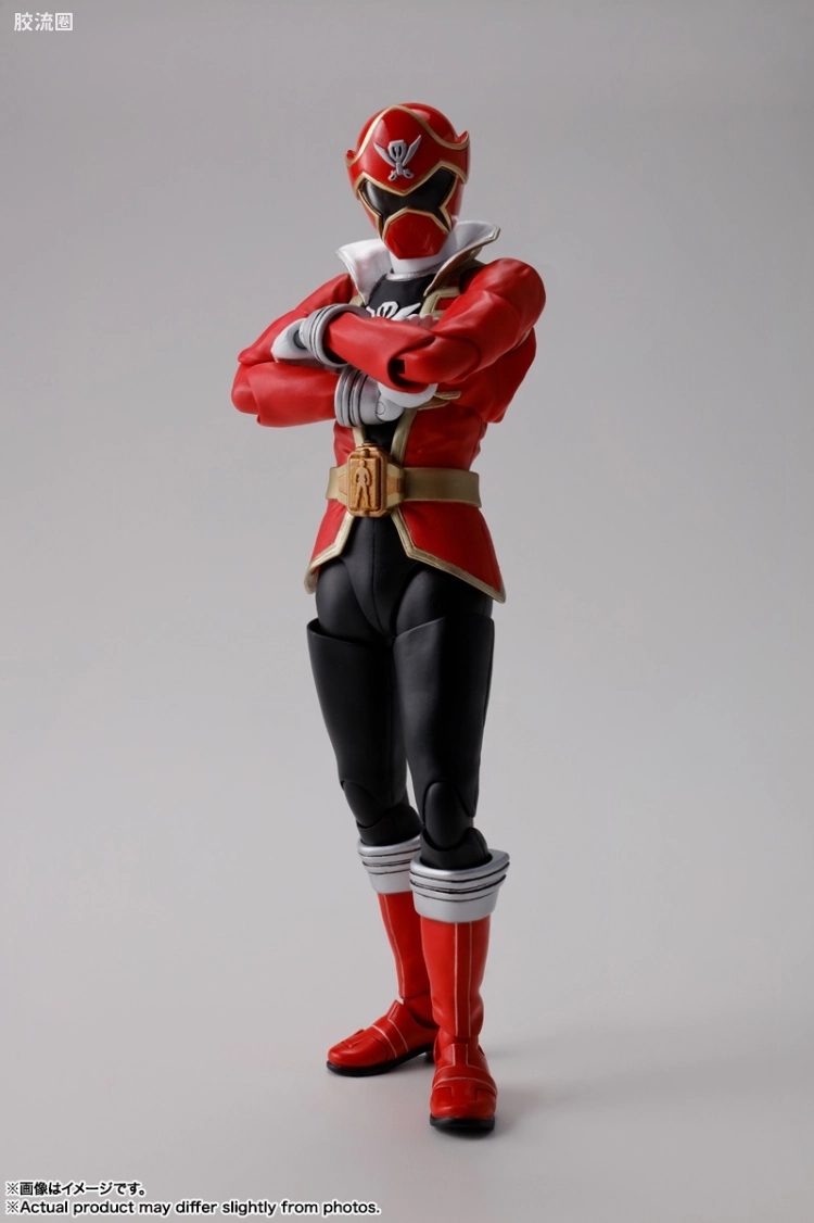 SHF 真骨雕 超级战队系列 海贼战队 豪快红 - 图片