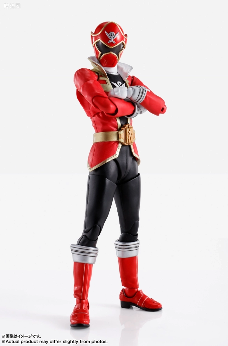 SHF 真骨雕 超级战队系列 海贼战队 豪快红 - 图片