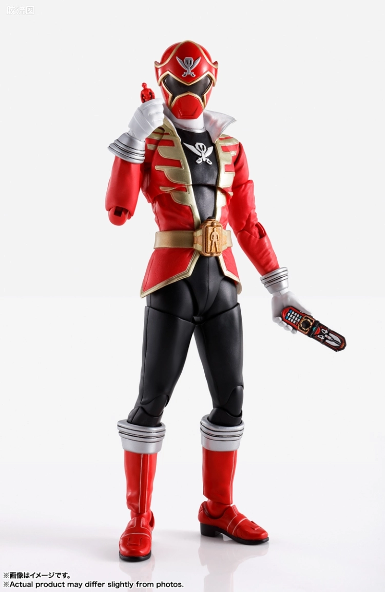 SHF 真骨雕 超级战队系列 海贼战队 豪快红 - 图片