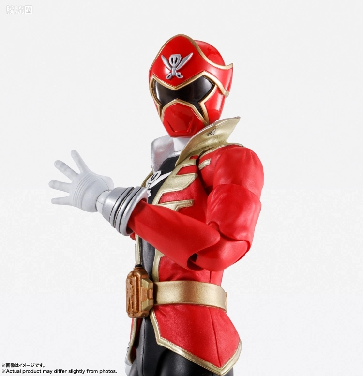 SHF 真骨雕 超级战队系列 海贼战队 豪快红 - 图片