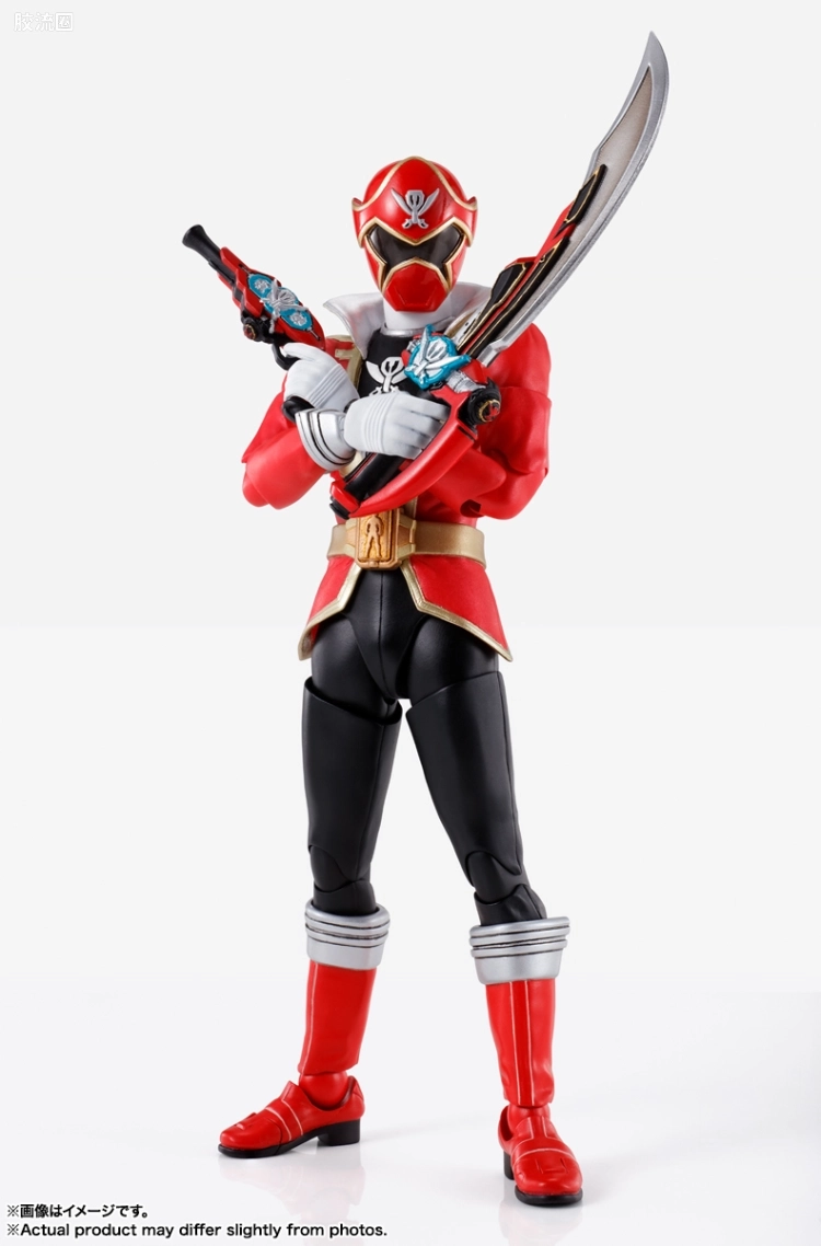 SHF 真骨雕 超级战队系列 海贼战队 豪快红 - 图片
