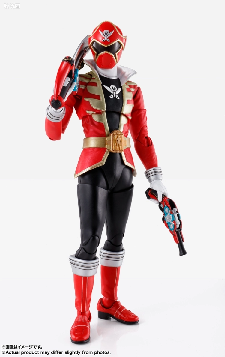 SHF 真骨雕 超级战队系列 海贼战队 豪快红 - 图片