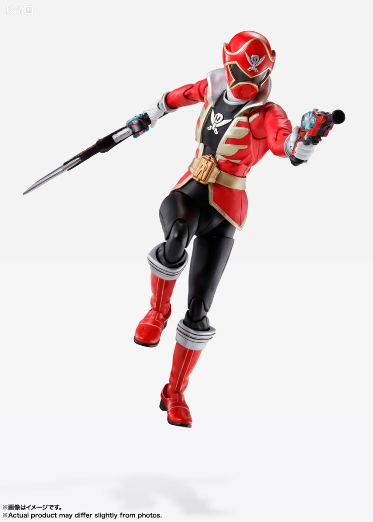 SHF 真骨雕 超级战队系列 海贼战队 豪快红 - 图片