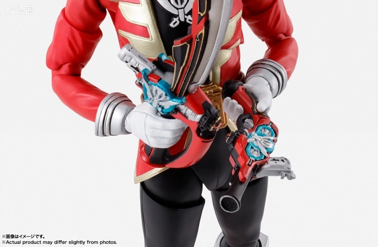SHF 真骨雕 超级战队系列 海贼战队 豪快红 - 图片