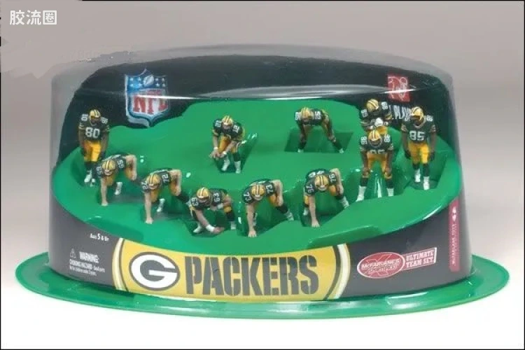 麦克法兰NFL美式足球系列玩具 最佳阵容第2代 GREEN BAY PACKERS