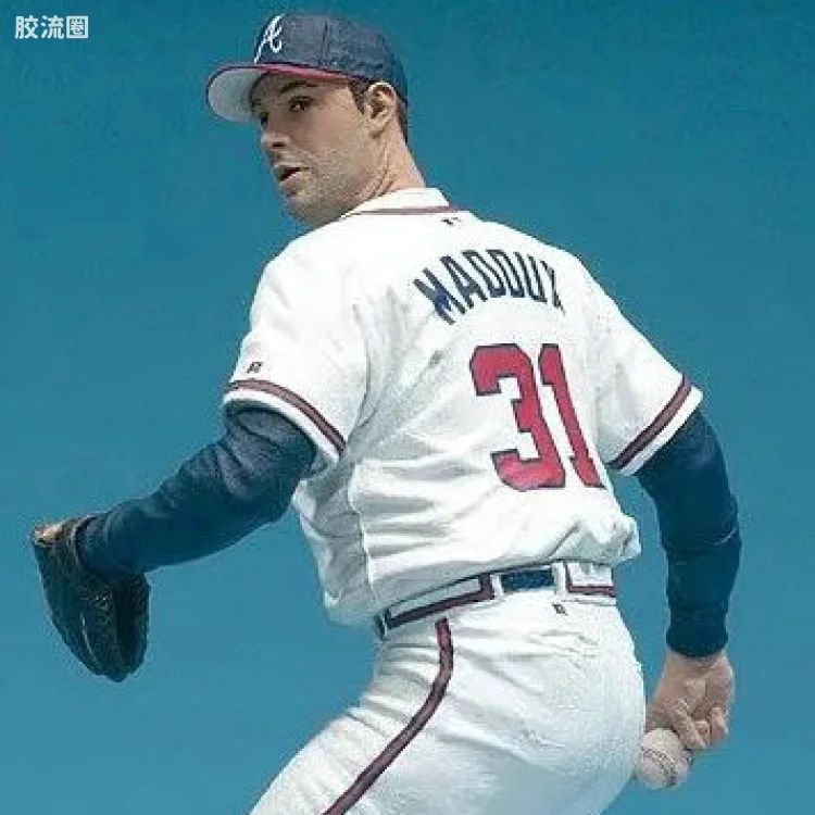 麦克法兰MLB棒球系列玩具 第2代 GREG MADDUX