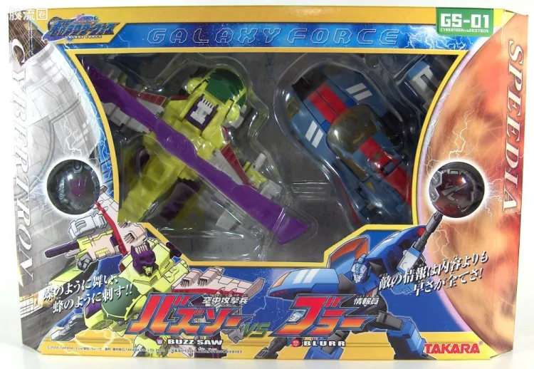 变形金刚GF 银河之力 限定版 GS-01 圆锯VS啰嗦
