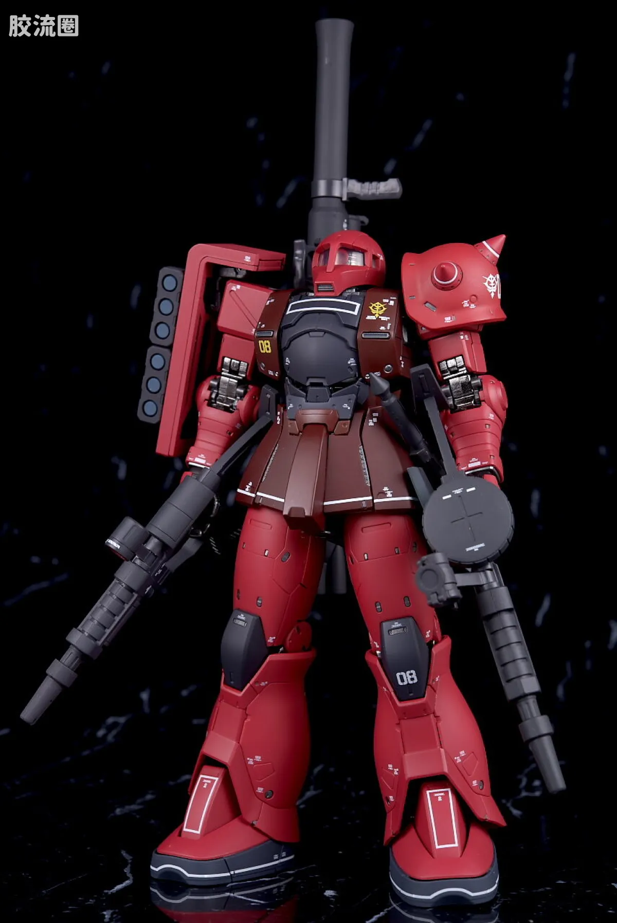 GUNDAM FIX FIGURATION GUNDAM FIX FIGURATION METAL COMPOSITE系列 MS-05S 扎古I(夏亚专用机) - 图片