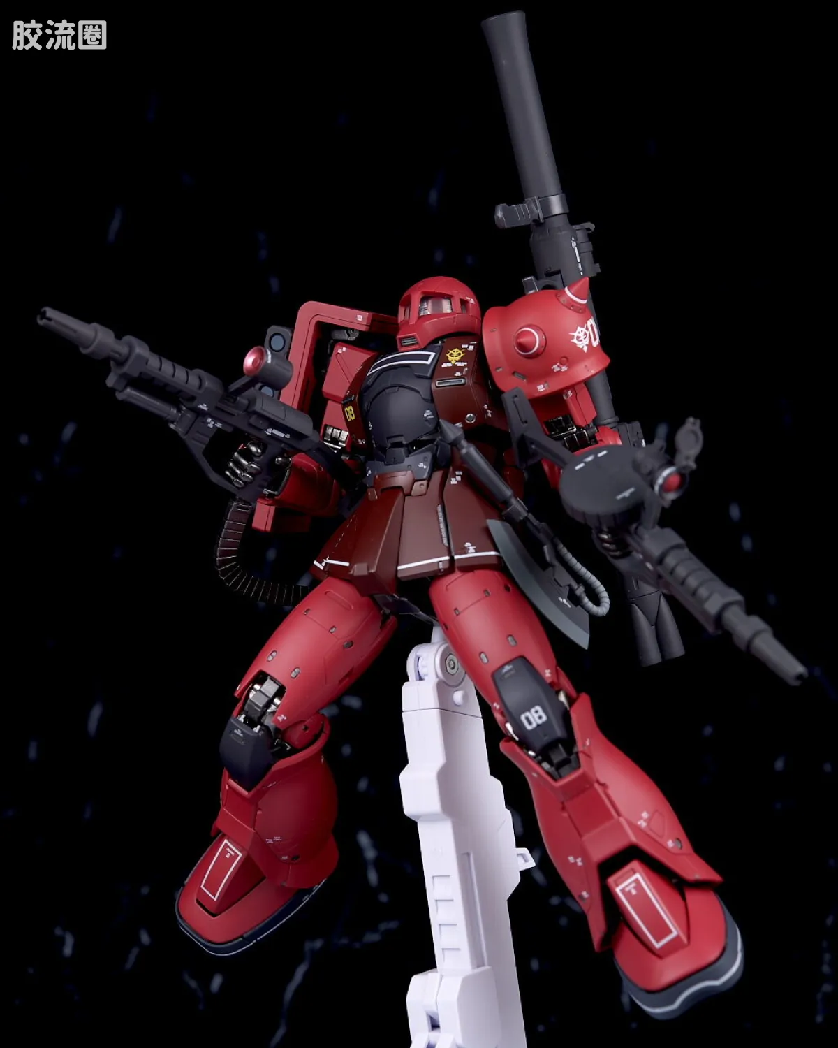GUNDAM FIX FIGURATION GUNDAM FIX FIGURATION METAL COMPOSITE系列 MS-05S 扎古I(夏亚专用机) - 图片