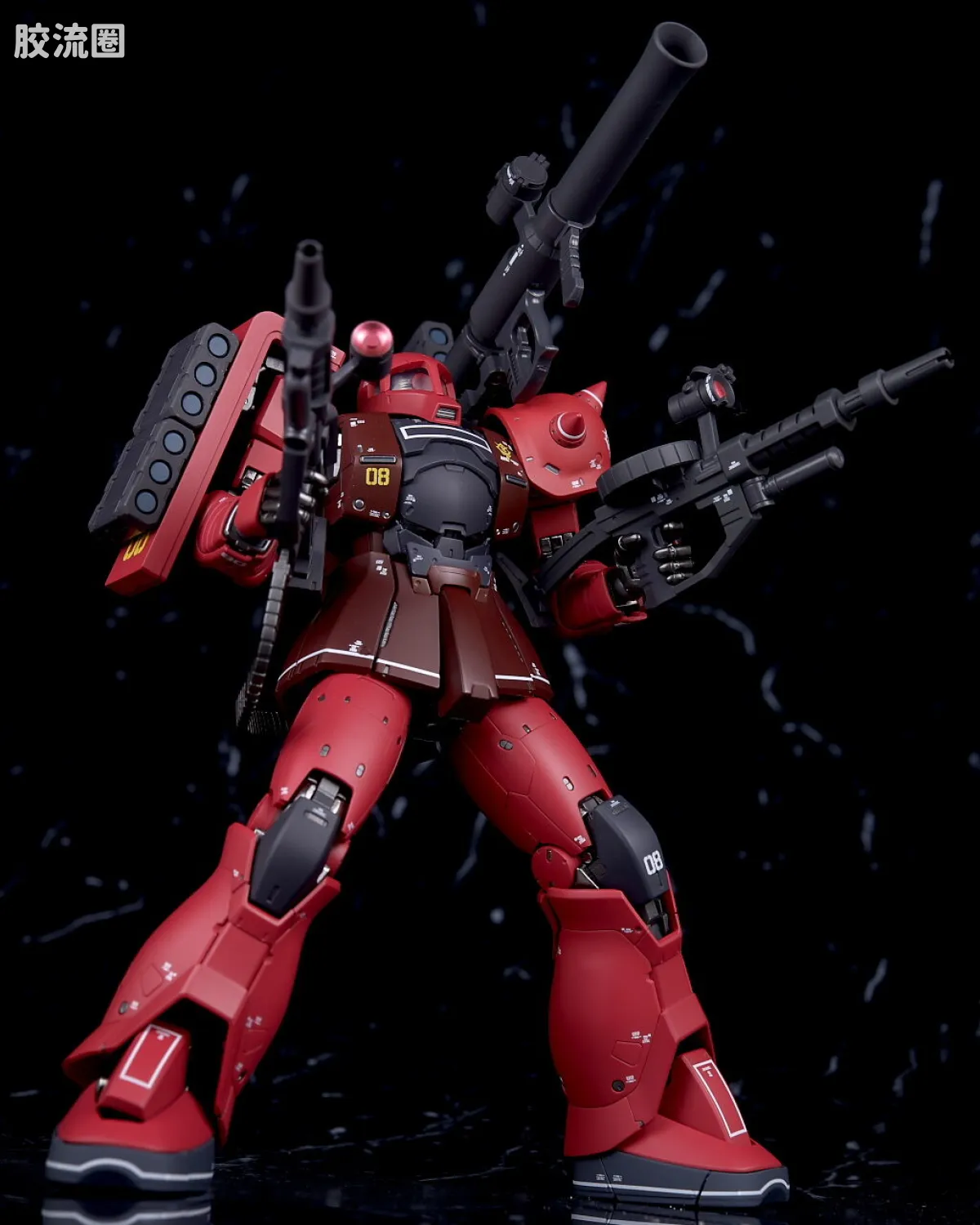 GUNDAM FIX FIGURATION GUNDAM FIX FIGURATION METAL COMPOSITE系列 MS-05S 扎古I(夏亚专用机) - 图片