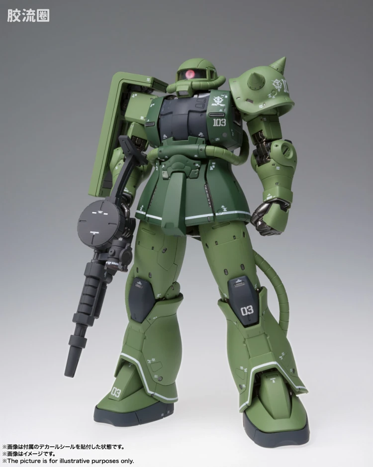 GUNDAM FIX FIGURATION GUNDAM FIX FIGURATION METAL COMPOSITE系列 MS-06C 扎古II C型 - 图片