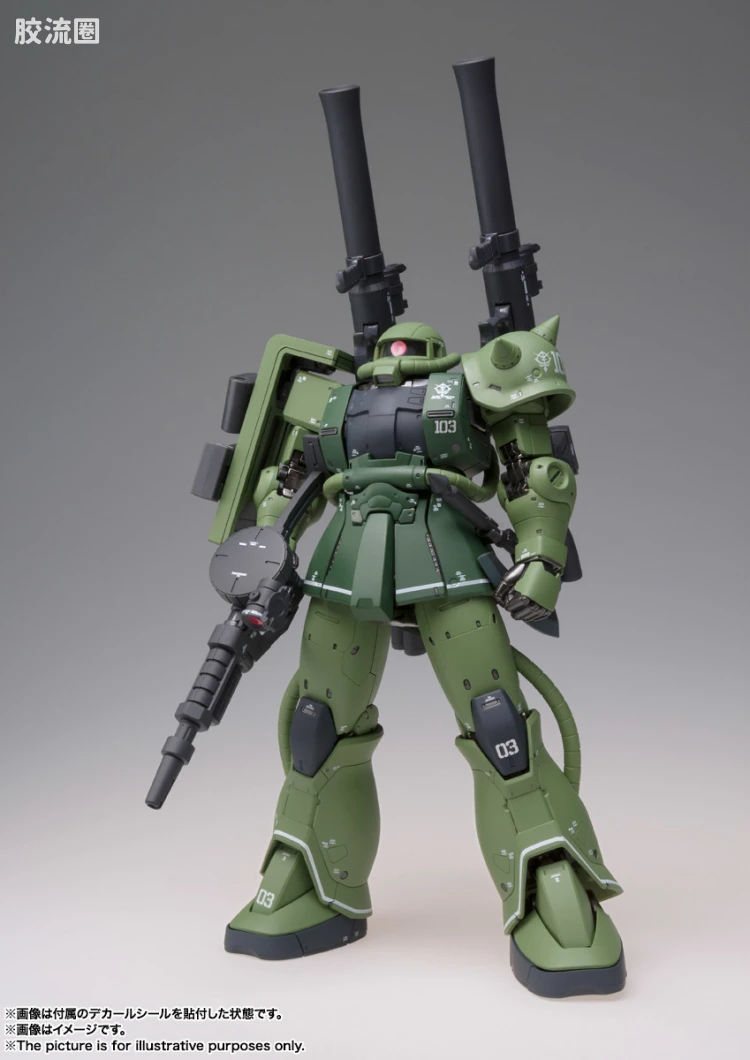 GUNDAM FIX FIGURATION GUNDAM FIX FIGURATION METAL COMPOSITE系列 MS-06C 扎古II C型 - 图片