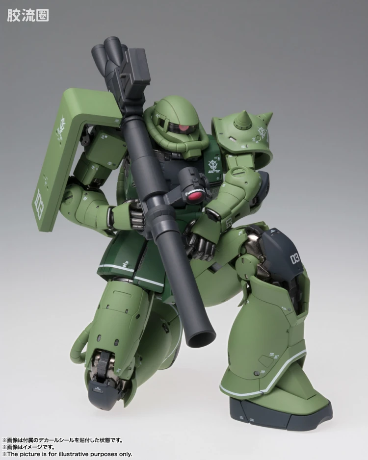 GUNDAM FIX FIGURATION GUNDAM FIX FIGURATION METAL COMPOSITE系列 MS-06C 扎古II C型 - 图片