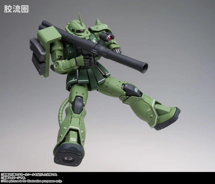 GUNDAM FIX FIGURATION GUNDAM FIX FIGURATION METAL COMPOSITE系列 MS-06C 扎古II C型 - 图片