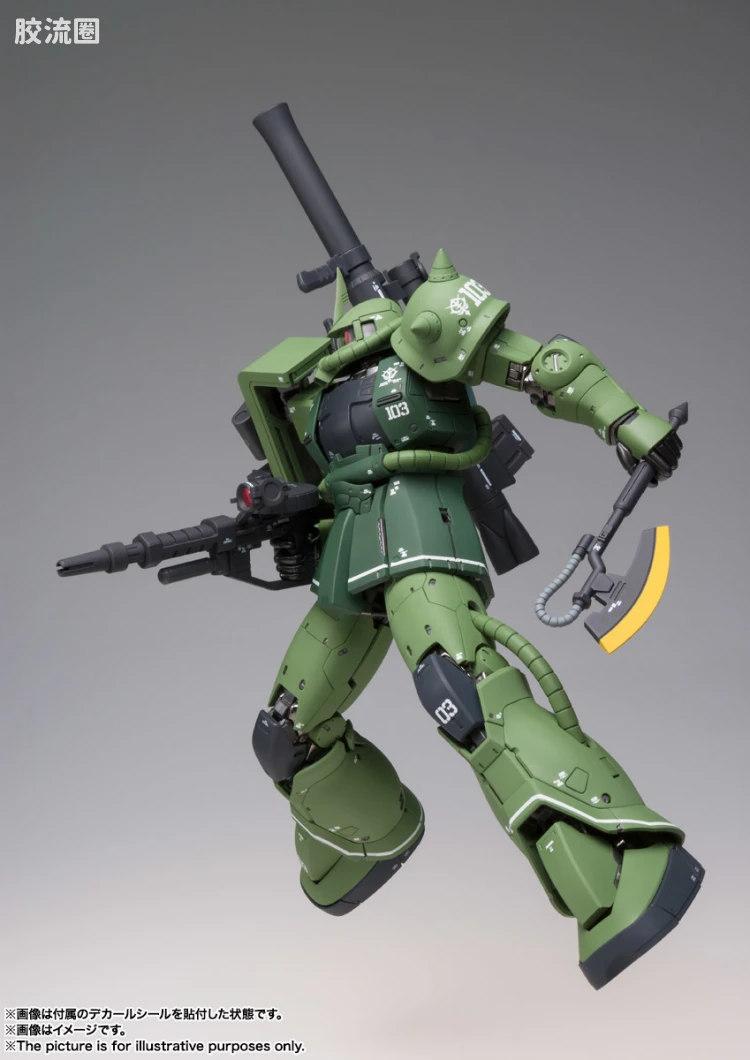 GUNDAM FIX FIGURATION GUNDAM FIX FIGURATION METAL COMPOSITE系列 MS-06C 扎古II C型 - 图片