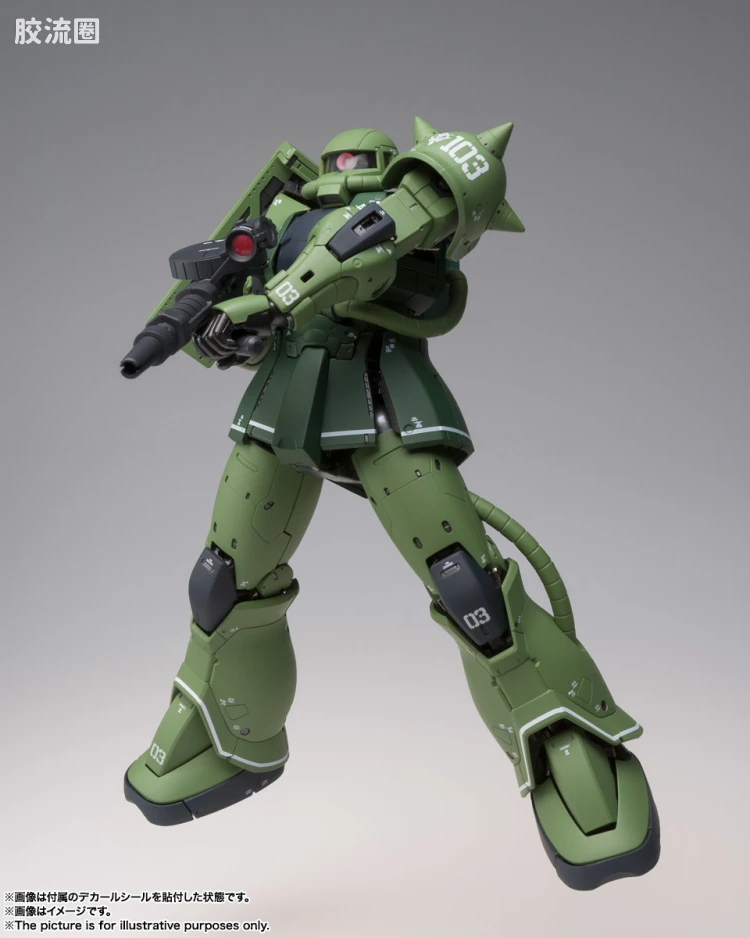 GUNDAM FIX FIGURATION GUNDAM FIX FIGURATION METAL COMPOSITE系列 MS-06C 扎古II C型 - 图片