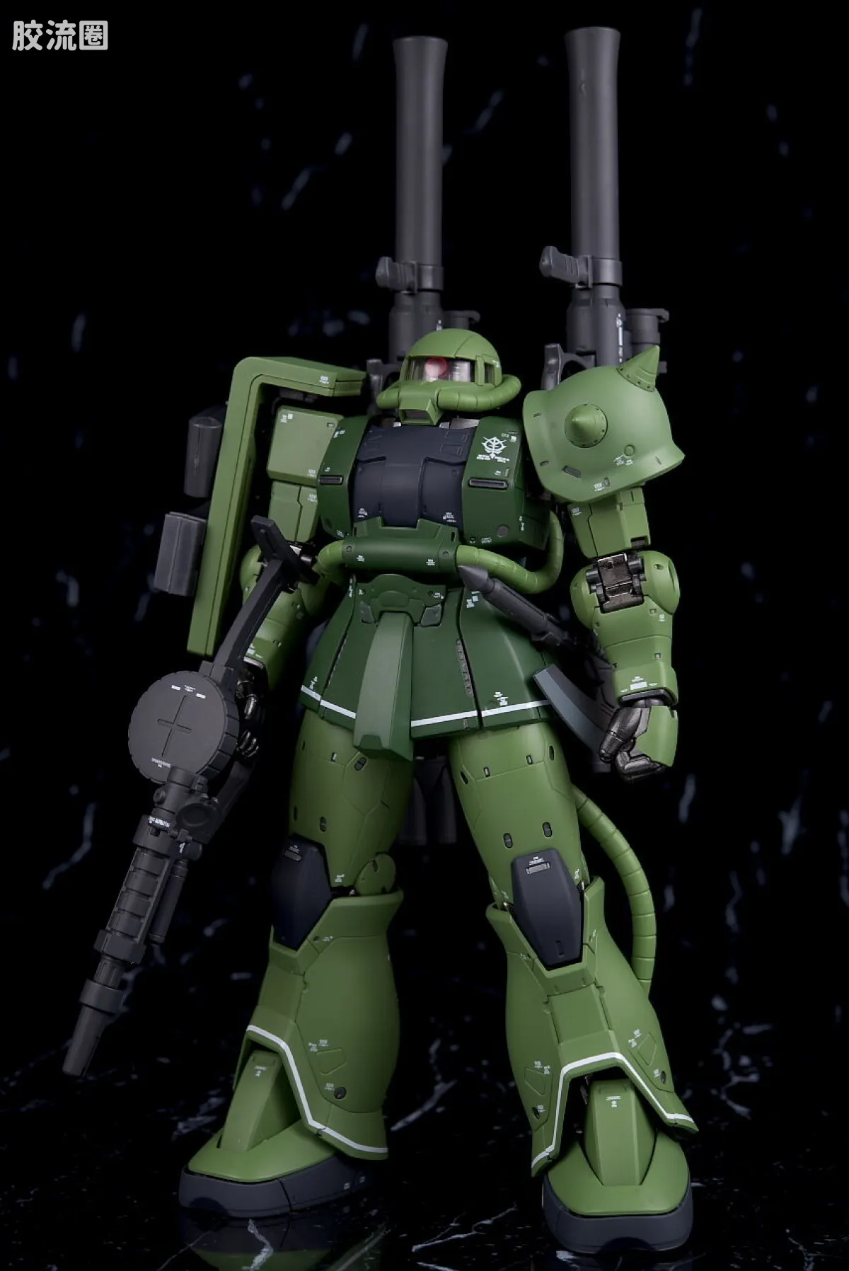 GUNDAM FIX FIGURATION GUNDAM FIX FIGURATION METAL COMPOSITE系列 MS-06C 扎古II C型 - 图片