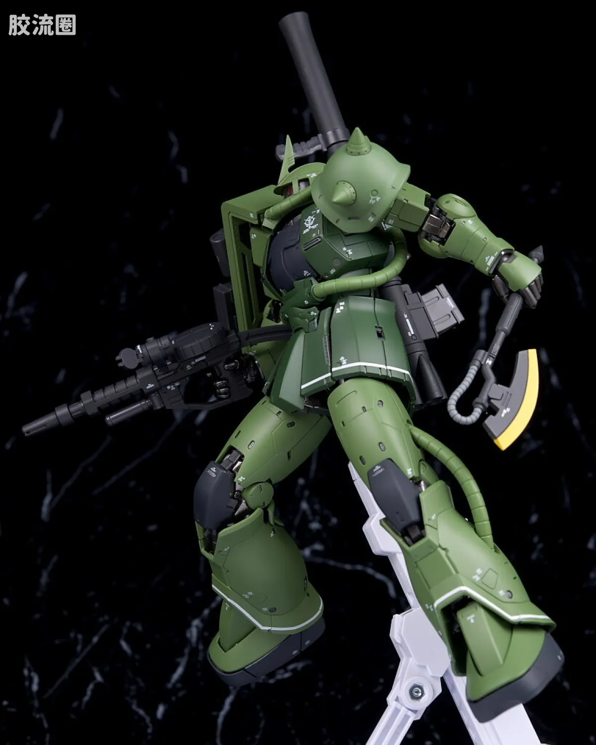 GUNDAM FIX FIGURATION GUNDAM FIX FIGURATION METAL COMPOSITE系列 MS-06C 扎古II C型 - 图片