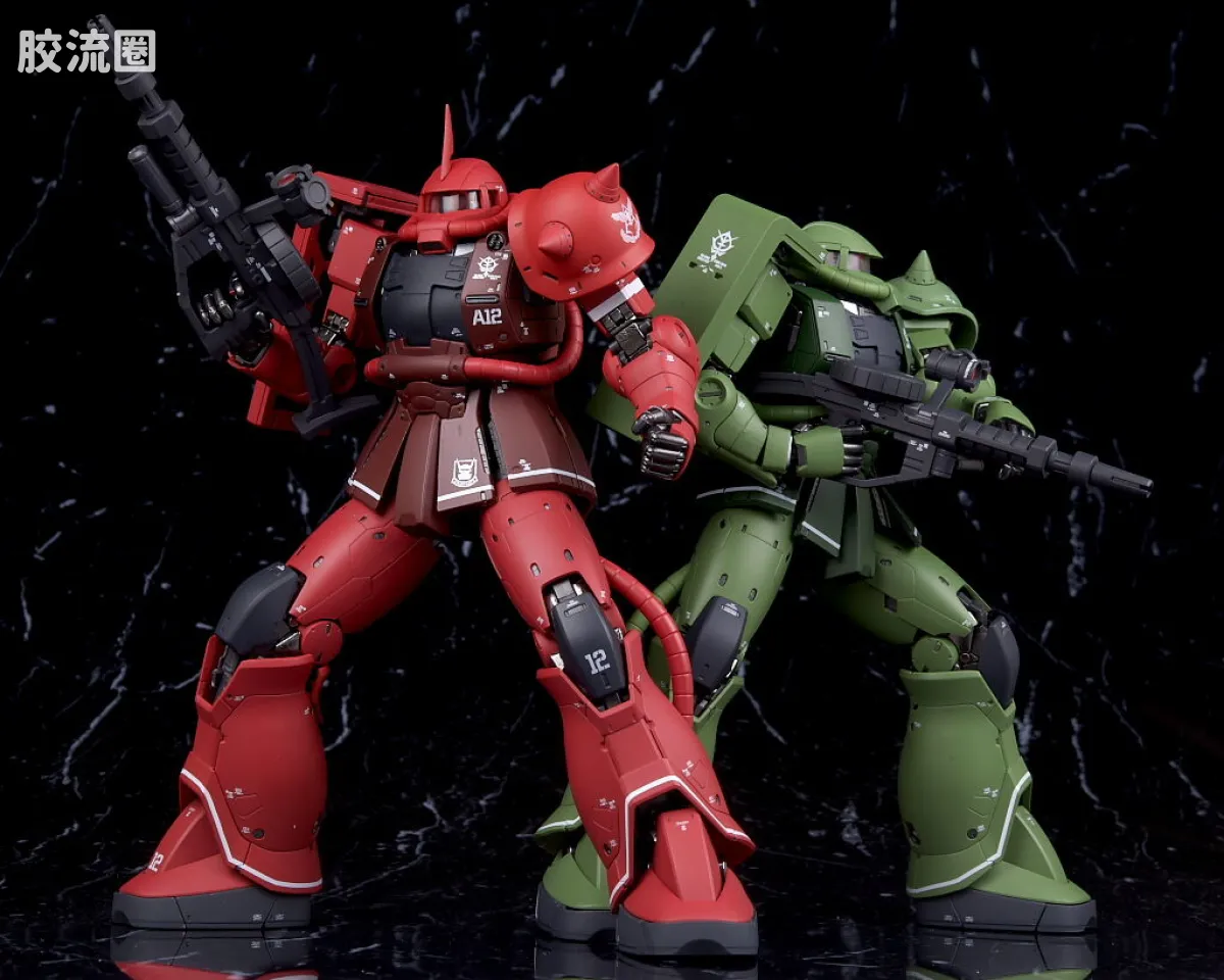 GUNDAM FIX FIGURATION GUNDAM FIX FIGURATION METAL COMPOSITE系列 MS-06C 扎古II C型 - 图片