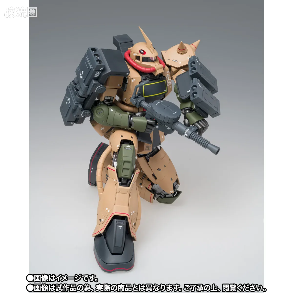 GUNDAM FIX FIGURATION GUNDAM FIX FIGURATION METAL COMPOSITE系列 MS-06D 沙漠型扎古 - 图片