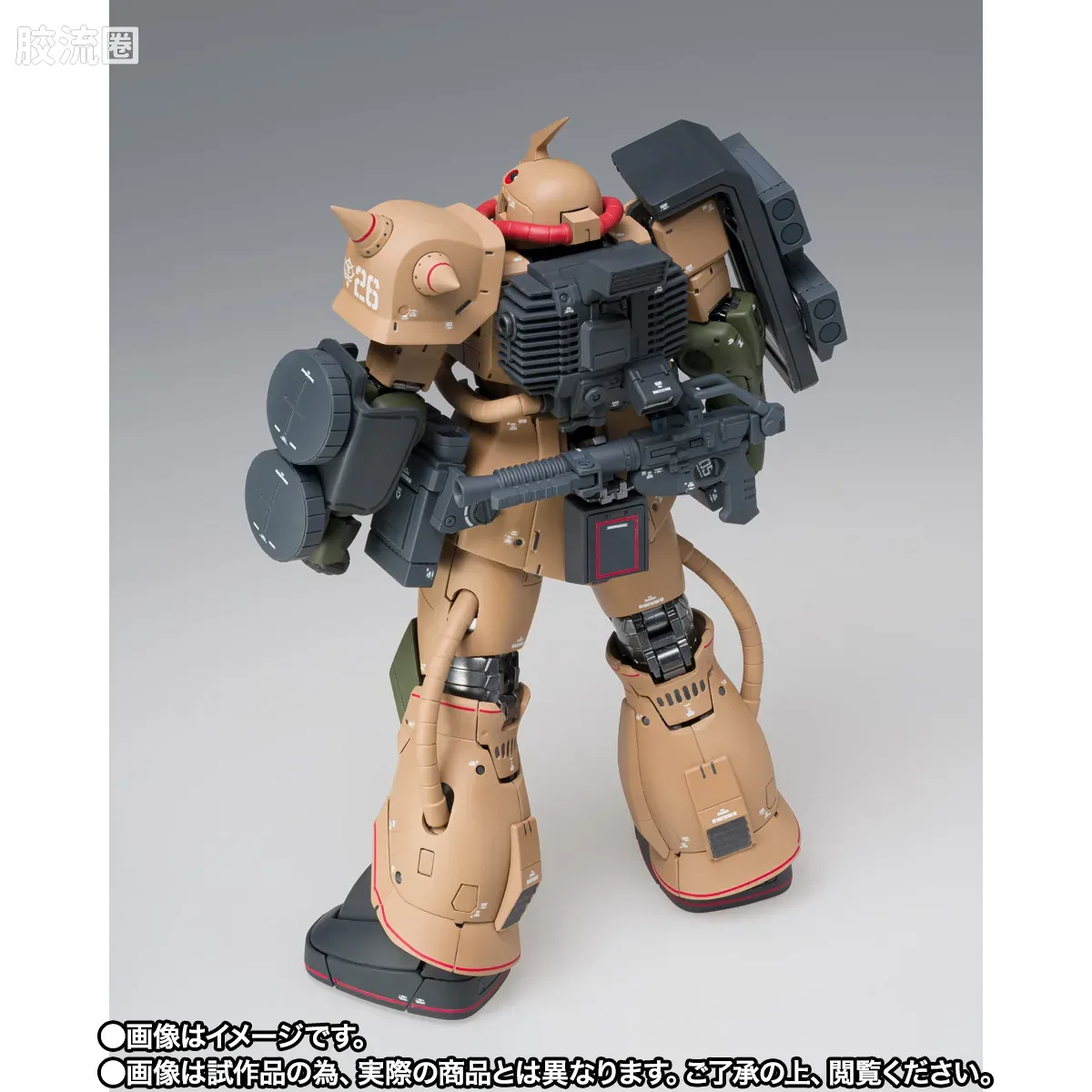 GUNDAM FIX FIGURATION GUNDAM FIX FIGURATION METAL COMPOSITE系列 MS-06D 沙漠型扎古 - 图片