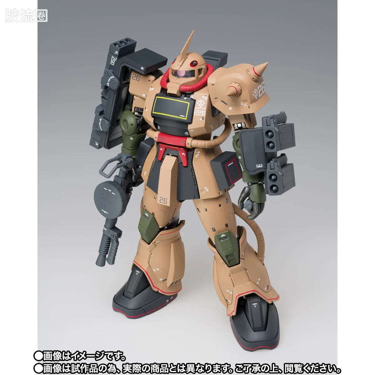 GUNDAM FIX FIGURATION GUNDAM FIX FIGURATION METAL COMPOSITE系列 MS-06D 沙漠型扎古 - 图片