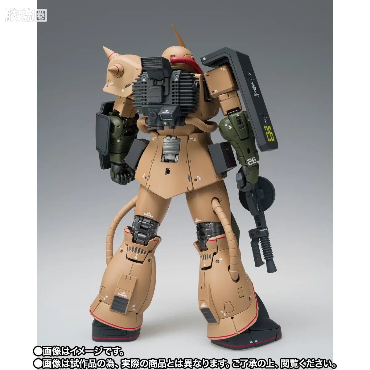 GUNDAM FIX FIGURATION GUNDAM FIX FIGURATION METAL COMPOSITE系列 MS-06D 沙漠型扎古 - 图片
