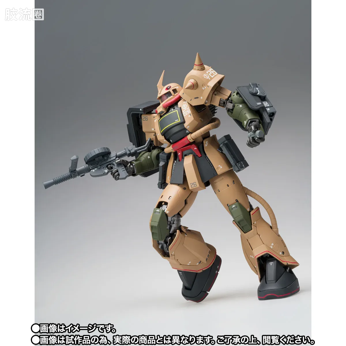GUNDAM FIX FIGURATION GUNDAM FIX FIGURATION METAL COMPOSITE系列 MS-06D 沙漠型扎古 - 图片