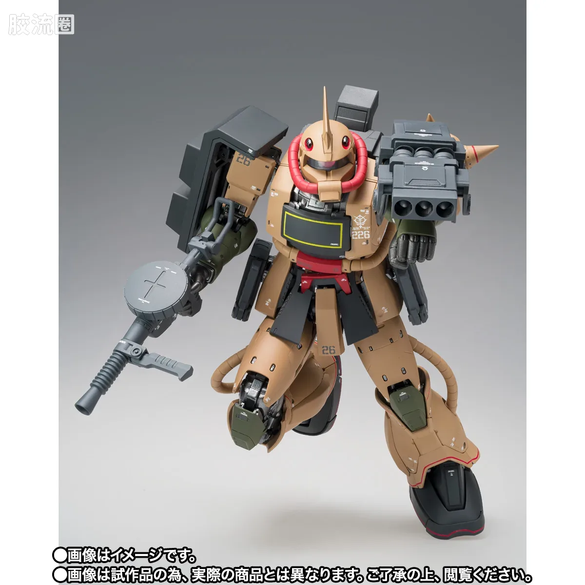 GUNDAM FIX FIGURATION GUNDAM FIX FIGURATION METAL COMPOSITE系列 MS-06D 沙漠型扎古 - 图片