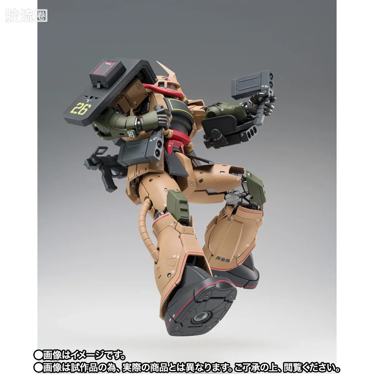 GUNDAM FIX FIGURATION GUNDAM FIX FIGURATION METAL COMPOSITE系列 MS-06D 沙漠型扎古 - 图片