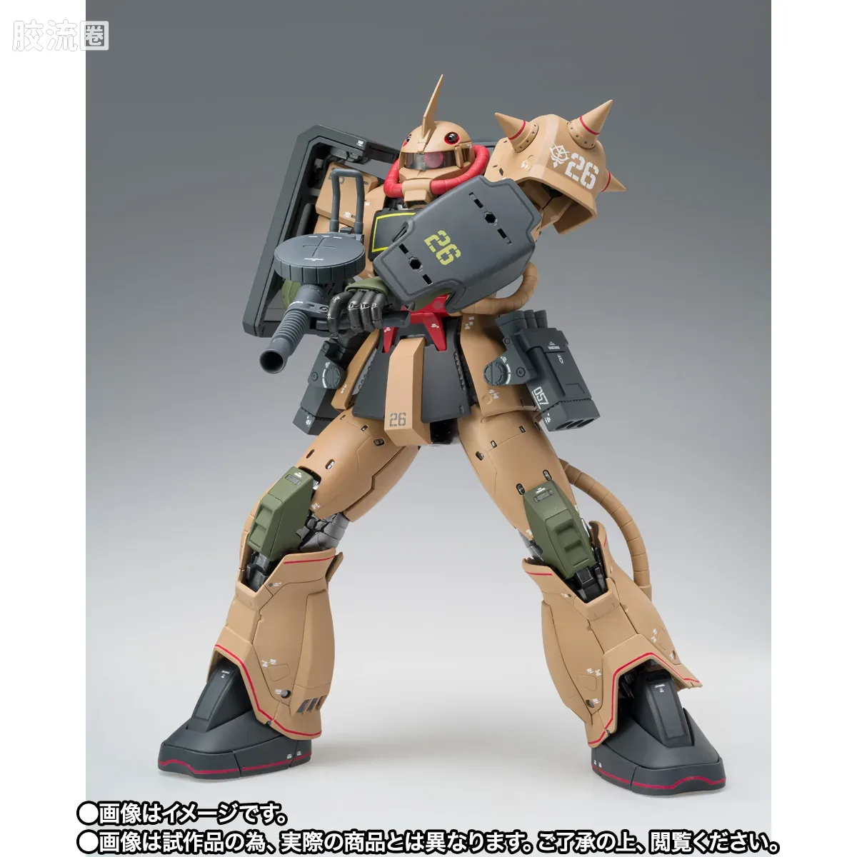 GUNDAM FIX FIGURATION GUNDAM FIX FIGURATION METAL COMPOSITE系列 MS-06D 沙漠型扎古 - 图片