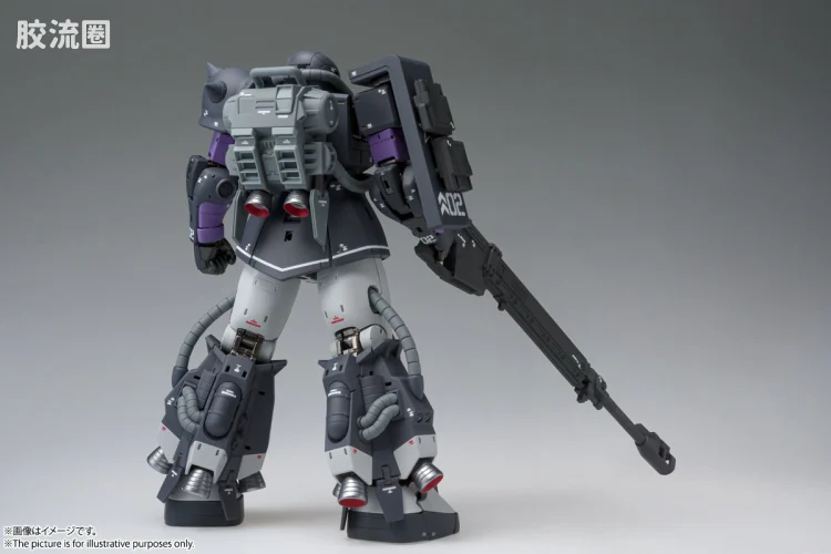 GUNDAM FIX FIGURATION GUNDAM FIX FIGURATION METAL COMPOSITE系列 高机动扎古II 黑色三连星专用机 - 图片