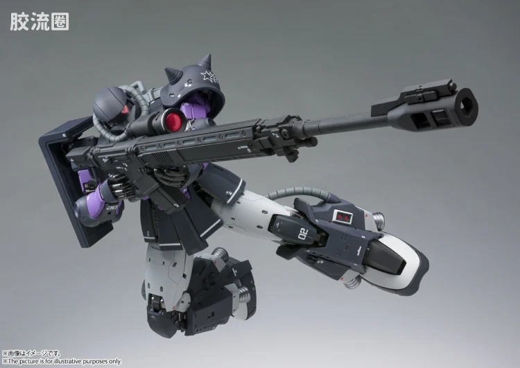 GUNDAM FIX FIGURATION GUNDAM FIX FIGURATION METAL COMPOSITE系列 高机动扎古II 黑色三连星专用机 - 图片