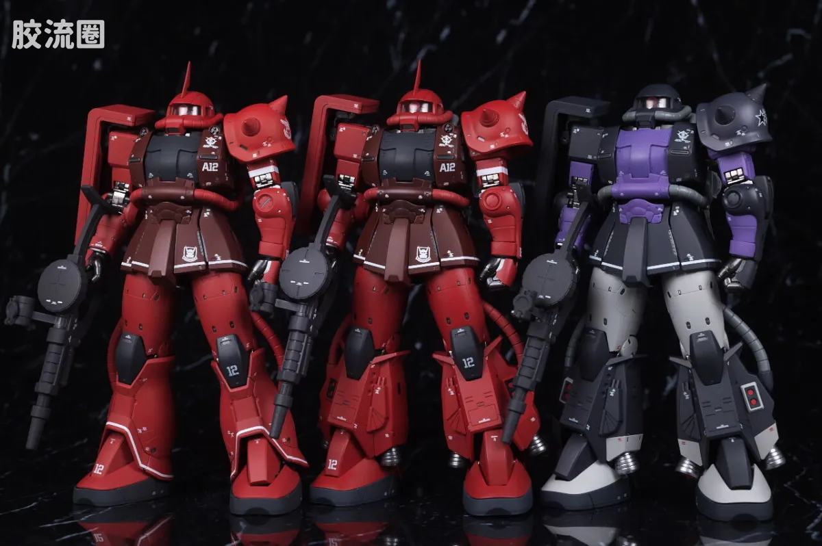 GUNDAM FIX FIGURATION GUNDAM FIX FIGURATION METAL COMPOSITE系列 夏亚专用高机动型扎古II - 图片