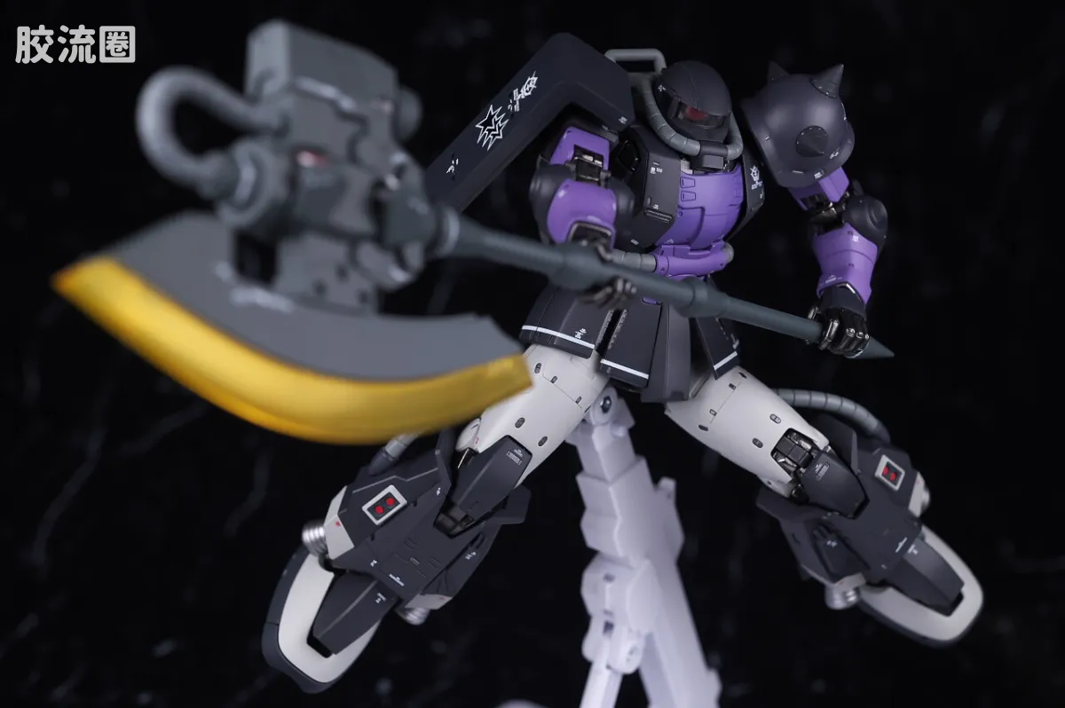 GUNDAM FIX FIGURATION GUNDAM FIX FIGURATION METAL COMPOSITE系列 高机动扎古II 黑色三连星专用机 - 图片