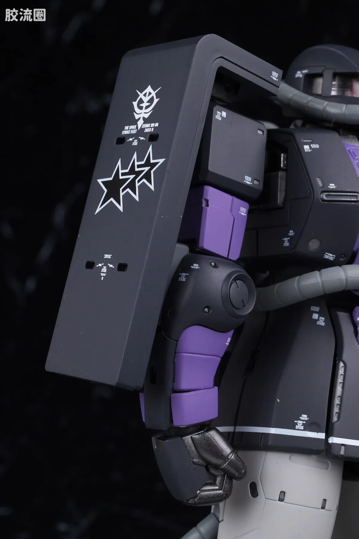 GUNDAM FIX FIGURATION GUNDAM FIX FIGURATION METAL COMPOSITE系列 高机动扎古II 黑色三连星专用机 - 图片